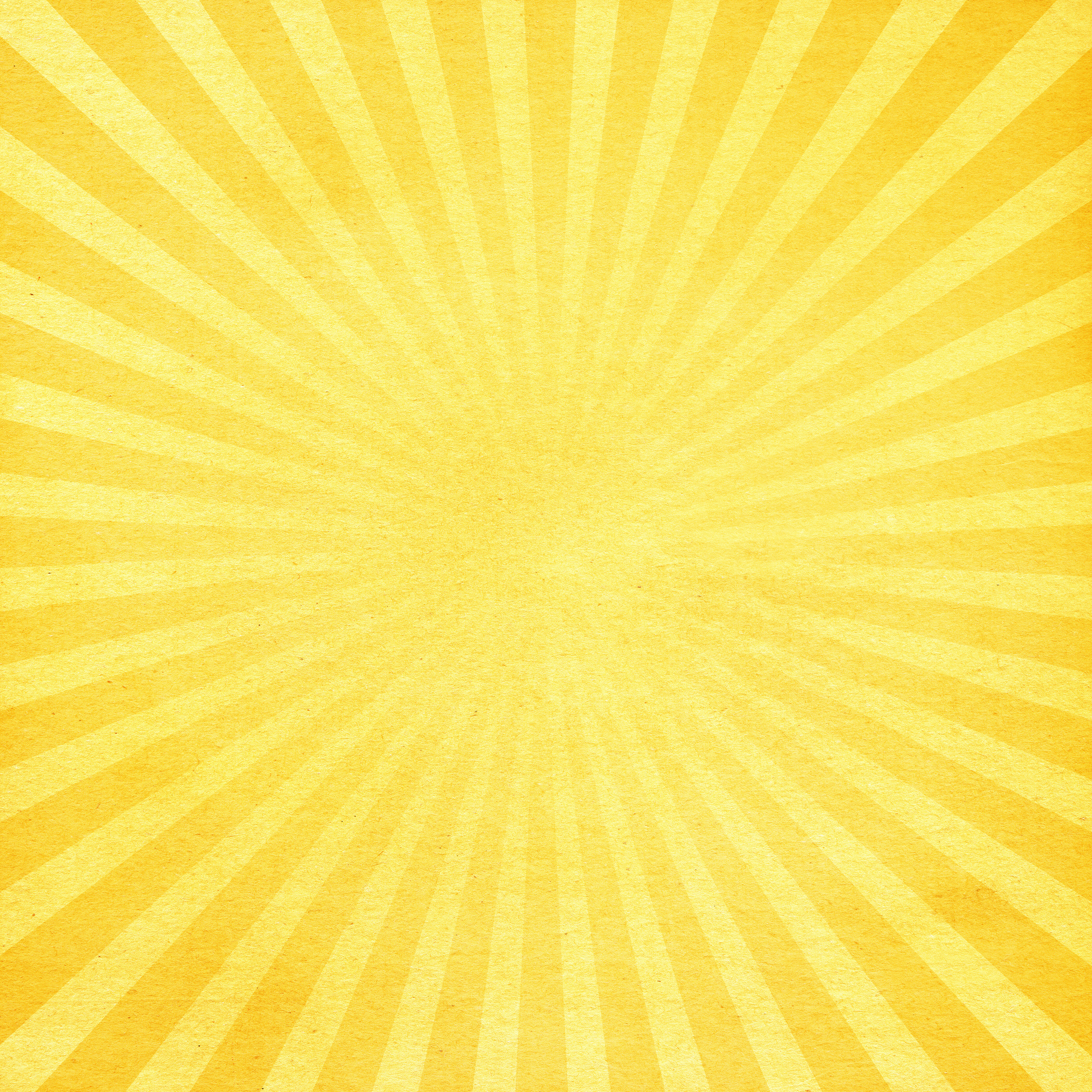 Yellow texture with sunbeam pattern background